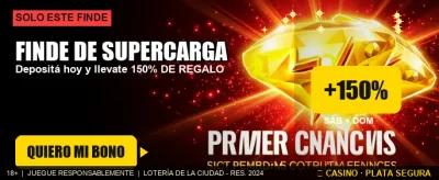 Promoción de supercarga de fin de semana en Ar Sport Bet